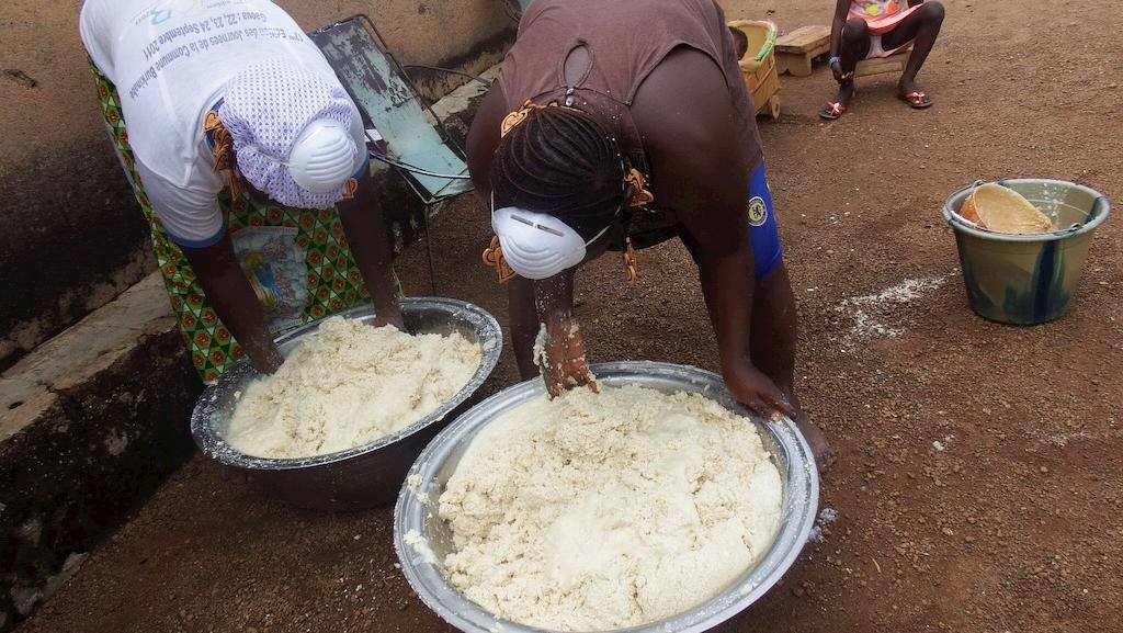 Formation sur la Production de l'Attiéké à Base du Manioc