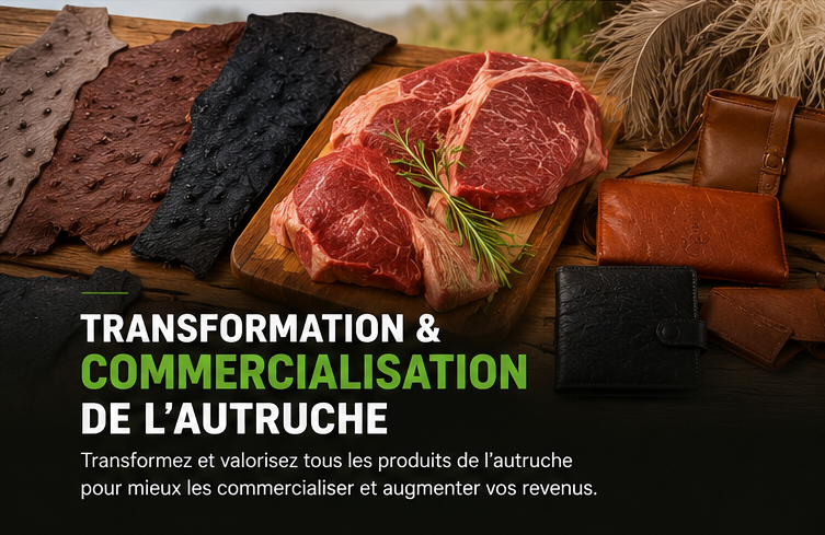Formation sur la transformation et commercialisation des autruches